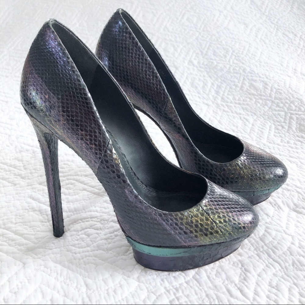 Brian Atwood Ferguson Iridescent Snake Ski…